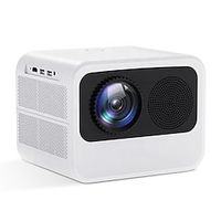 Portable Movie Projector WiFi Outdoor Projector Support Full HD 1080P Mini Smart Phone Projector for Home Theater Outdoor Movies Compatible with TV Stick HDMI USB AV Lightinthebox - thumbnail