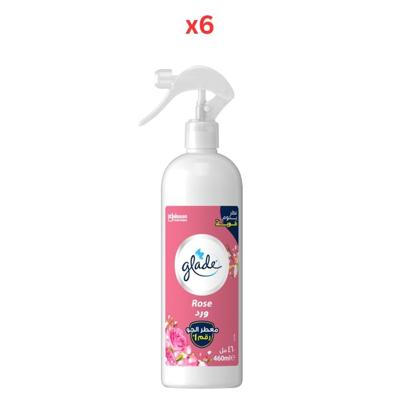 Glade Trigger Air Freshner Rose 460Ml X 6