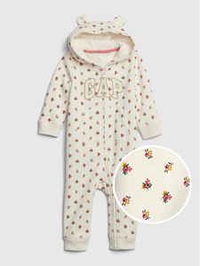 Baby Gap Logo Hoodie One-Piece