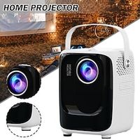 1pc Mini Portable Projector 1080P Home Theater LED Movie Projector Video Projector Lightinthebox - thumbnail