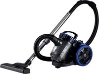 Kenwood Vacuum Cleaner 1800W Multi Cyclonic Bagless Canister Vacuum Cleaner 2L With 4.5M Cable, Ultra Compact, Multi Surface, Anti Bacteria, Pet Care For Home & Office Vbp50.000Bb Black/Blue