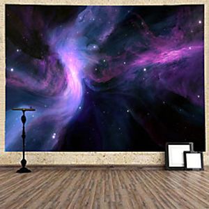 Universe Wall Tapestry Art Decor Blanket Curtain Hanging Home Bedroom Living Room Decoration Polyester miniinthebox
