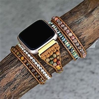 1PC Smart Watch Band Compatible with Fitbit Versa 3  Sense Versa 2  Versa  Versa Lite Fabric Smartwatch Strap Handmade Adjustable Breathable Handmade Braided Rope Replacement  Wristband Lightinthebox