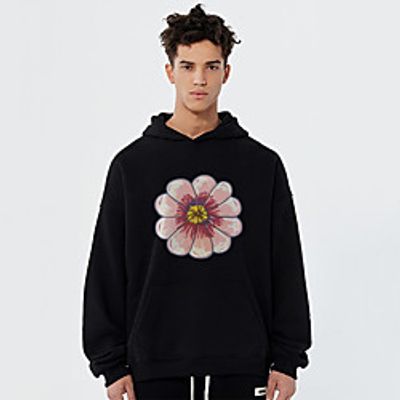 Unisex Hoodie Cartoon Print Casual Casual Hoodies Sweatshirts  Blue Yellow Khaki Lightinthebox
