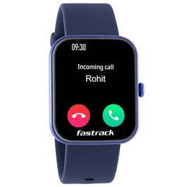 Fastrack Reflex Hello Smart Watch with BT Calling|Bright HD Display|AI Voice Assistant|50+ Sports Modes|100+ Watchfaces|BP Monitor|24x7 HRM| SpO2|Upto 5 Day Battery|Camera & Music Control|IP68