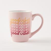 Eccolo Slogan Print Ceramic Mug - 500 ml