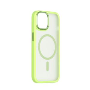 Momax Play Magnetic Case For iPhone iPhone 15 Pro 6.1-Inch - Green