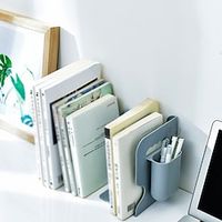 Creative Telescopic Bookstand Simplified Office School Book Desktop Storage Bookstand Student Desk Bookstand Lightinthebox - thumbnail