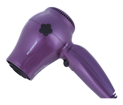 Olsenmark Travel Hair Dryer, 1200W - Purple - OMH4077