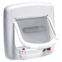 Petsafe Magnetic 4 Way Locking Deluxe Cat Flap - thumbnail