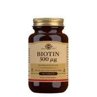 Solgar Biotin 300µg Tablets x100