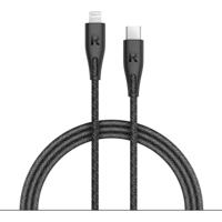 Ravpower RP-CB1018 Type-C To Lightning Cable 2m Nylon - Black