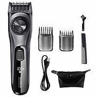 beard trimmer for men, professional adjustable hair trimmer kit with dial fast usb charge cordless 38 length setting, rechargeable mens hair clippers for body, mustache, hair Lightinthebox - thumbnail