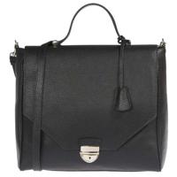 Trussardi Elegant Embossed Leather Handbag - TR-20729