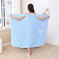 Bath Dress Bathrobes Wearable Can Wrap Large Size Bath Skirts Non-shedding Bath Towels miniinthebox - thumbnail