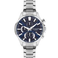 Lee Cooper Men's Multi Function Display Watch & Metal Strap, Silver - LC07801.390 Lee Cooper Men's Multi Function Display Watch & Metal Strap, Silver - LC07801.390
