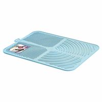 Georplast Aladdin Cat Litter Mat - Blue (Pack of 4)