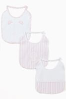 Striped Bib Set, Set of 3 - thumbnail