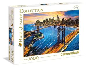 Clementoni Adult Puzzle The New York 3000Pcs (6800000267)