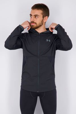 Mens Vanish Hooded Performance Jacket Black Mens Vanish Hooded Performance Jacket Black