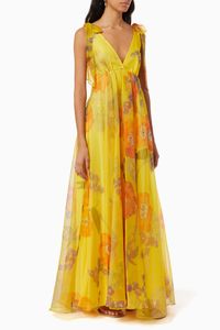 Dandelion California Poppy Dress in Organza