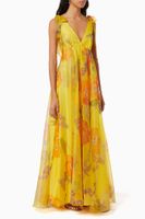 Dandelion California Poppy Dress in Organza - thumbnail