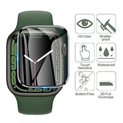 Tempered Glass Screen Protector for Apple Watch Ultra Series 8 7 6 SE 5 4 3 9D HD Film iWatch 49mm 45mm 41mm 44m 42mm 38mm 40mm Lightinthebox