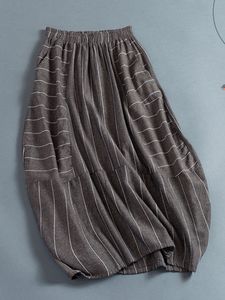Vintage Stripe Women Skirts