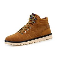 Men Suede Plush Lining Ankle Boots