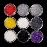 9 Colors Glitter Flash Eye Shadow Powder Loose Kit Spangle Cosmetics Makeup Pigment