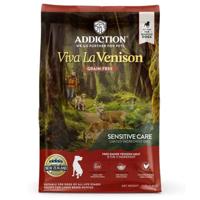 Addiction Viva La Venison Dry Dog Food - 4LBS