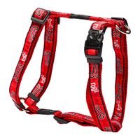 Dog Rogz Red Bone Harness