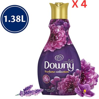 Downy Perfume Collection Concentrate Feel Relaxed - 1.38 Liter x 4 Downy Perfume Collection Concentrate Feel Relaxed - 1.38 Liter x 4