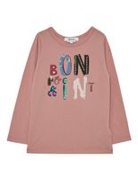 Bonpoint Round Neck T-Shirts - Pink - thumbnail