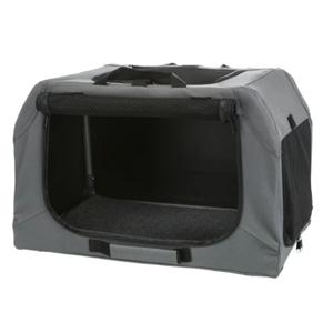 Trixie Easy Sift Mobile Kennel For Dogs Grey, M-L