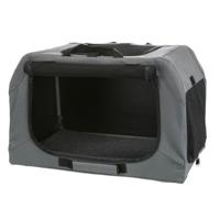 Trixie Easy Sift Mobile Kennel For Dogs Grey, M-L - thumbnail