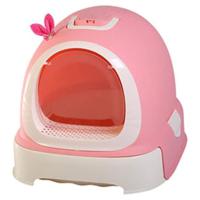 Nutrapet Fantastic Cat Litter Toilet - Pink