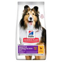 Hill's Science Plan Sensitive Stomach & Skin Chicken Medium Adult Dry Dog Food - 14Kg