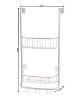 Interdesign Forma Over Door Shower Caddy 12 x 4.5 x 25.6 inch Satin