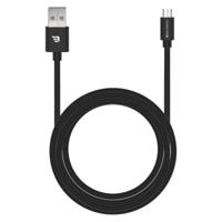 Baykron USB-A to Micro-USB Cable 2A 1.2m Black - thumbnail