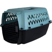 Petmate Vari Pets Kennel Fashion 24 Inch 10 - 20Lbs, Pearl Blue And Black - thumbnail