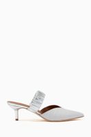 Matilda 45 Mules in Croc-embossed Leather Matilda 45 Mules in Croc-embossed Leather