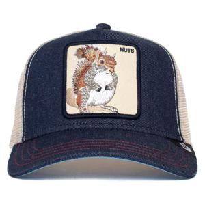 Goorin Bros The Nuts Squirrel Unisex Trucker Caps Navy