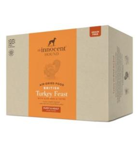 The Innocent Hound Air-Dried British Turkey Feast With Aloe Vera & Thyme Puppy & Adult Dry Dog Food 3 Kg