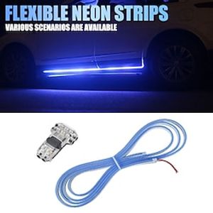 1pcs Car LED Decoration Lights Light Bulbs SMD LED Energy Saving Super Light Adjustable Size For universal Lightinthebox