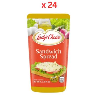 Ladys Choice Sandwich Spread 220Ml Doy Pack of 24