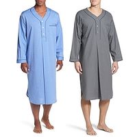 Arabian Muslim Adults Men's Religious Saudi Arabic Robe Thobe / Jubba For Cotton Ramadan Leotard / Onesie miniinthebox - thumbnail