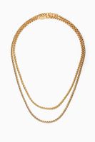 Box Chain Necklace, Set of 2 - thumbnail