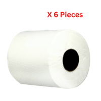 Hotpack Paper Maxi Roll 2 Ply Normal Yellow 6 Pieces - MR2D9