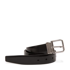 Brushed calfskin belt